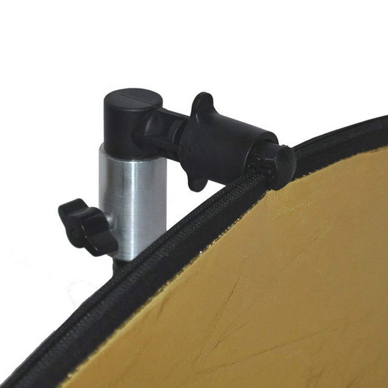 Selens Reflector Holder Clips Collapsible Backdrop Holder 4 Pieces Photography Clamp for Photo Studio Light Stand Adapter, Reflector Disc Holder Clip Photography Pop Up Backdrop Clamp Durable Clip - Image 5